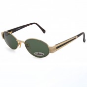 Oval sunglasses spring hinges