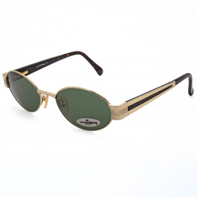 Oval sunglasses spring hinges