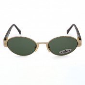 Oval sunglasses spring hinges