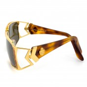 Gold tortoise vintage sunglasses