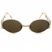 Matte gold vintage sunglasses